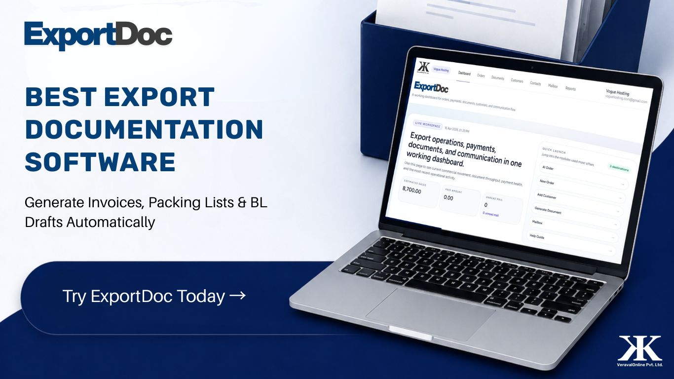 Why ExportDoc by VeravalOnline Leads the Future of Export Automation